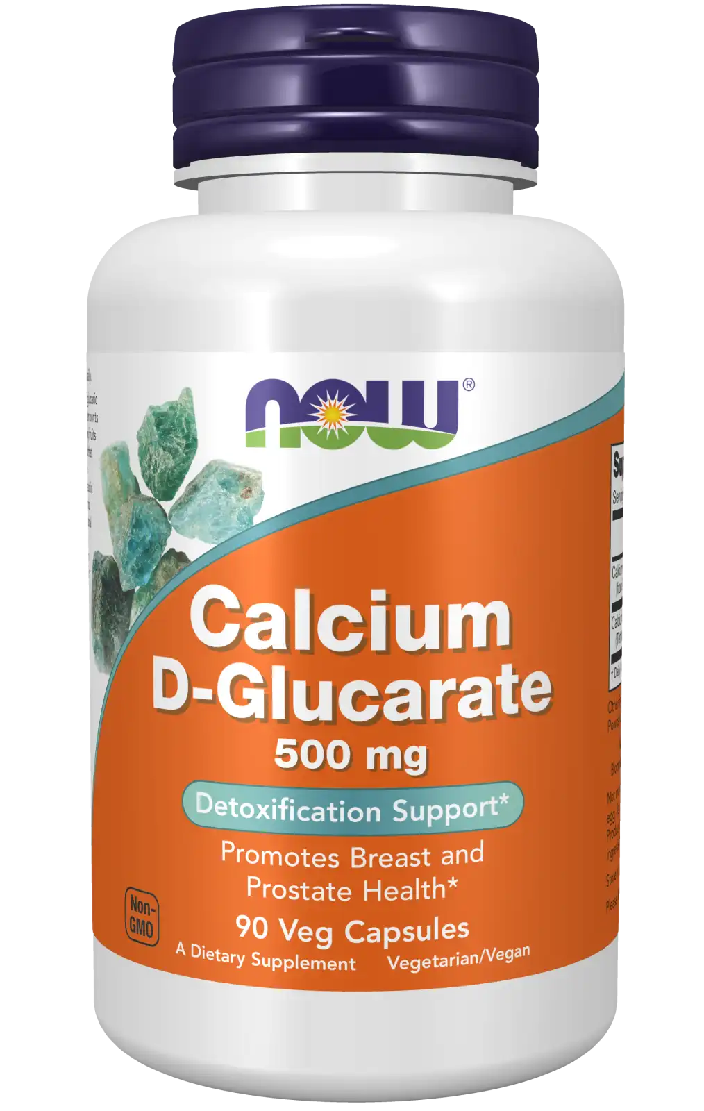 Calcium D-Glucarate 500 mg Veg Capsules