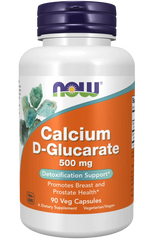 Calcium D-Glucarate 500 mg Veg Capsules