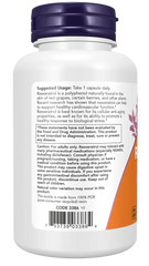 Resveratrol, Extra Strength 350 mg Veg Capsules