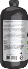 MCT Oil Liquid in Plastic Bottle