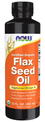 Flax Seed Oil Liquid, Organic