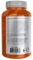 MCT Oil 1000 mg Softgels