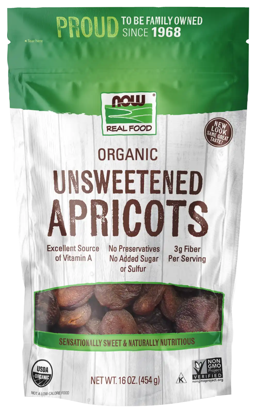 Apricots, Unsweetened & Organic