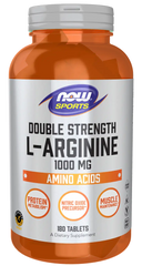 L-Arginine 1000 mg, Double Strength Tablets