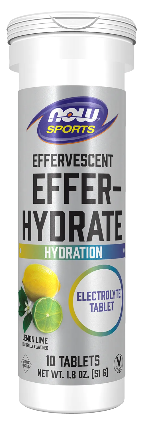Effer-Hydrate Effervescent Lemon Lime Tablets