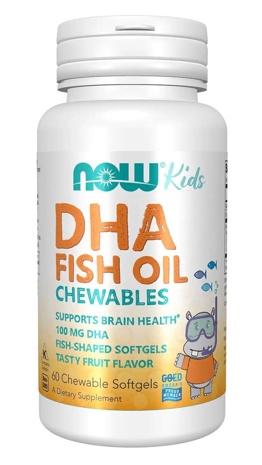 DHA Kids Fish Oil Chewable Softgels