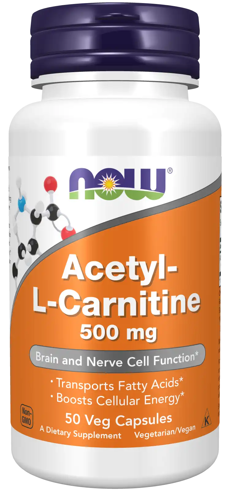 Acetyl-L-Carnitine 500 mg Veg Capsules