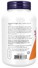 Apple Cider Vinegar, Extra Strength 750 mg Tablets