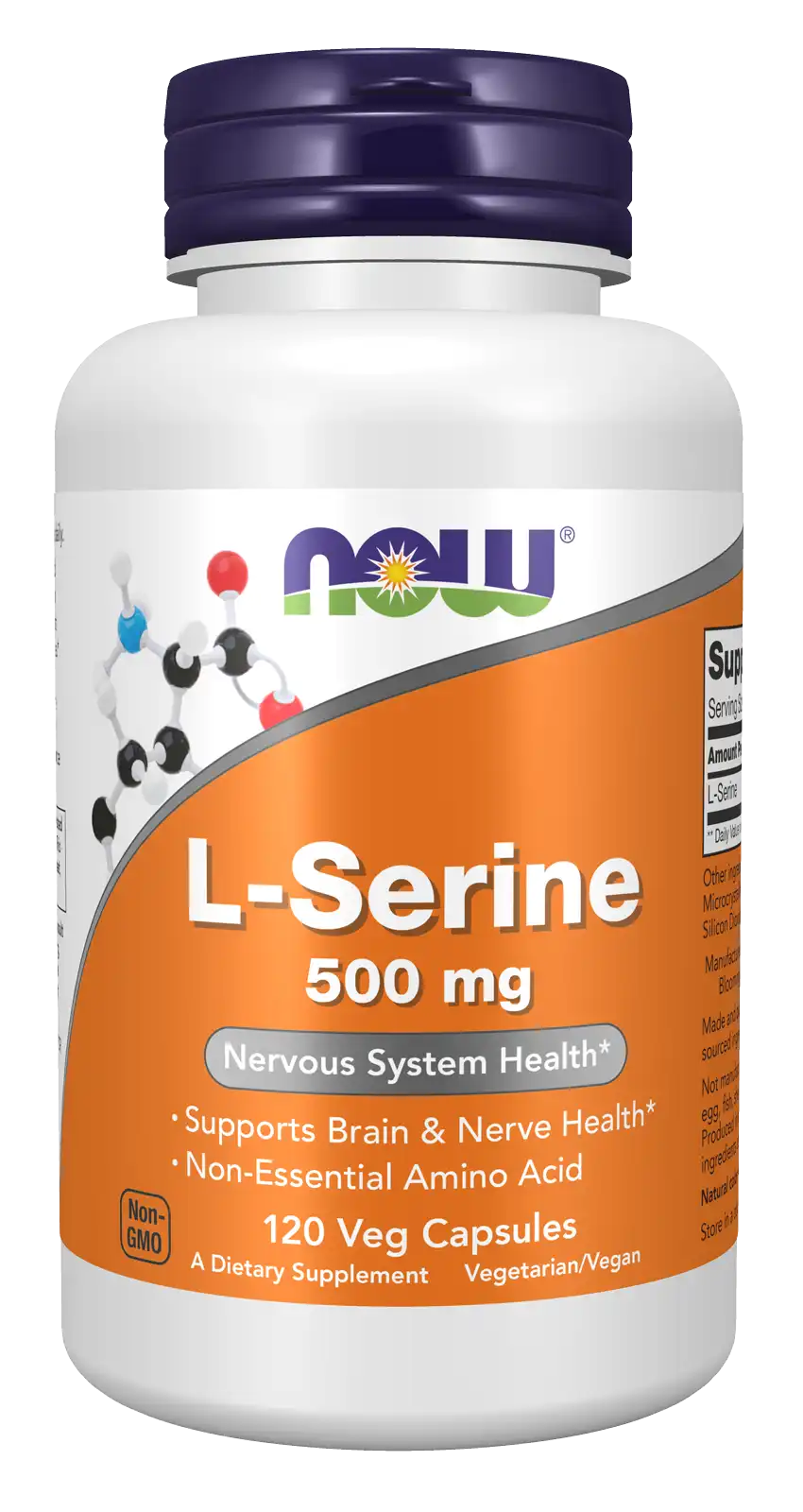 L-Serine 500 mg Veg Capsules