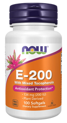 Vitamin E-200 With Mixed Tocopherols Softgels