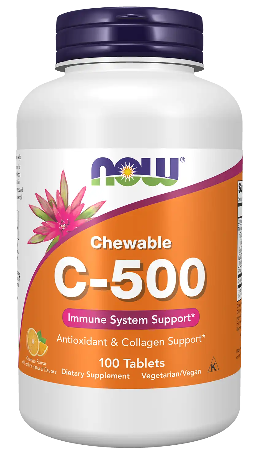 Vitamin C-500 Orange Chewable Tablets