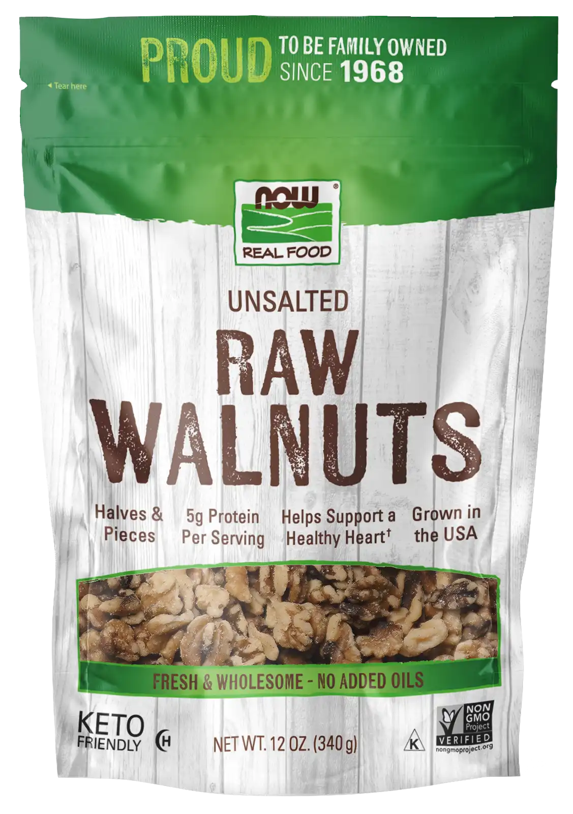 Walnuts, Raw & Unsalted