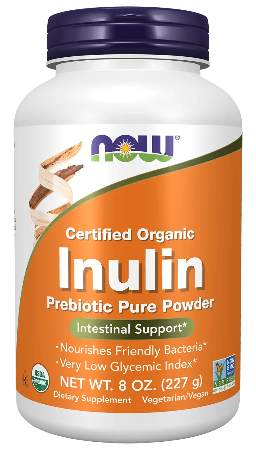 Inulin Prebiotic Pure Powder, Organic