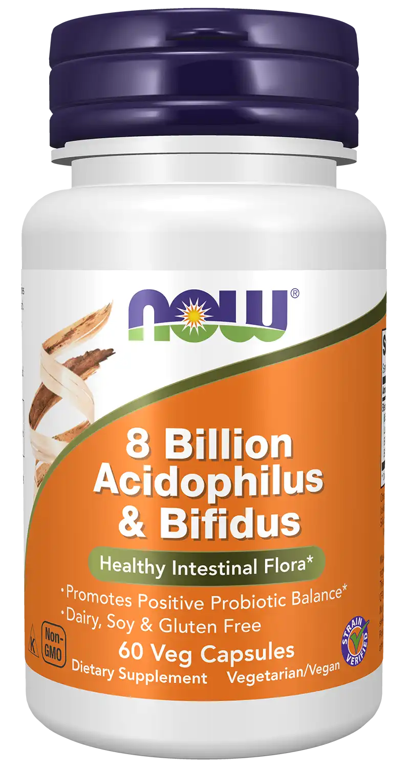 8 Billion Acidophilus & Bifidus Veg Capsules