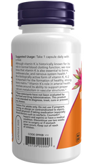 Vitamin K-2 100 mcg Veg Capsules