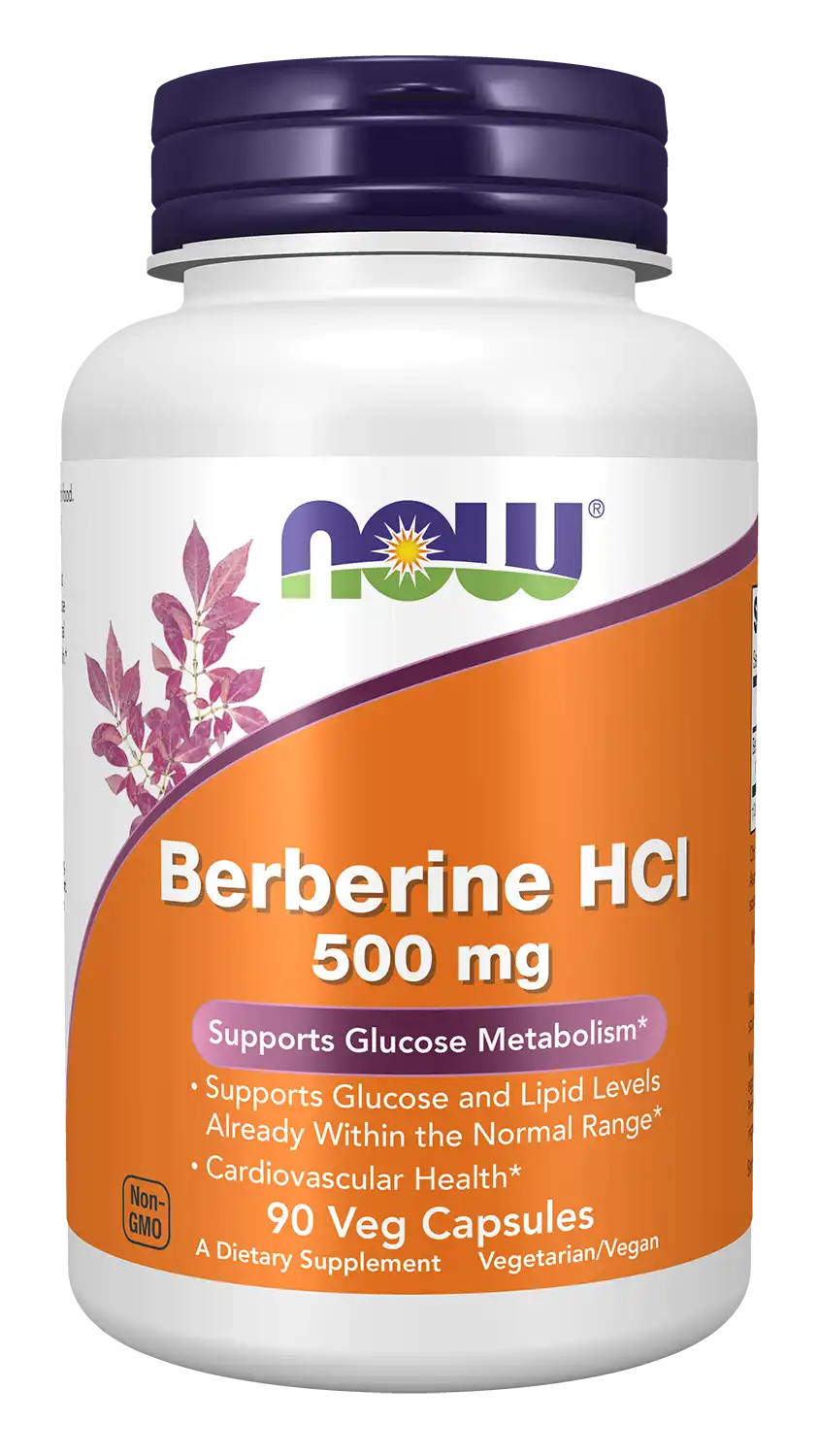 Berberine HCl 500 mg Veg Capsules