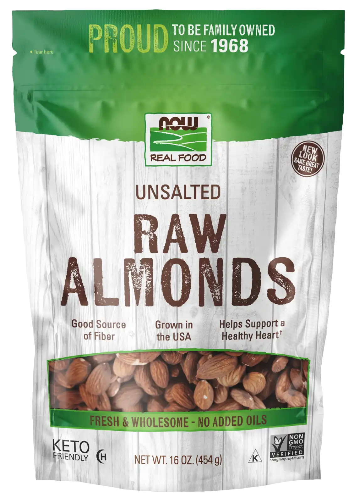 Almonds, Raw & Unsalted