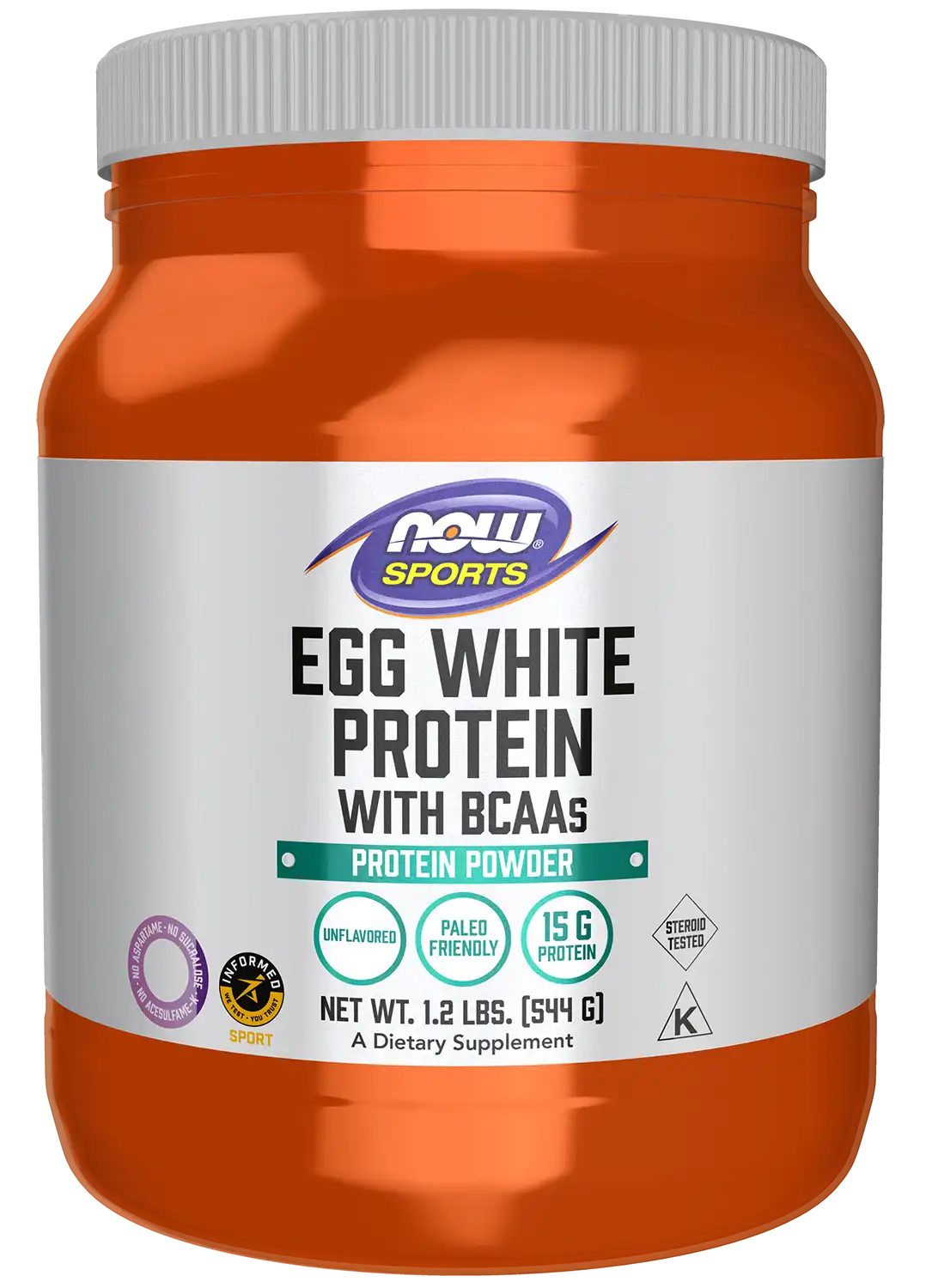 Egg White Protein, Unflavored Powder