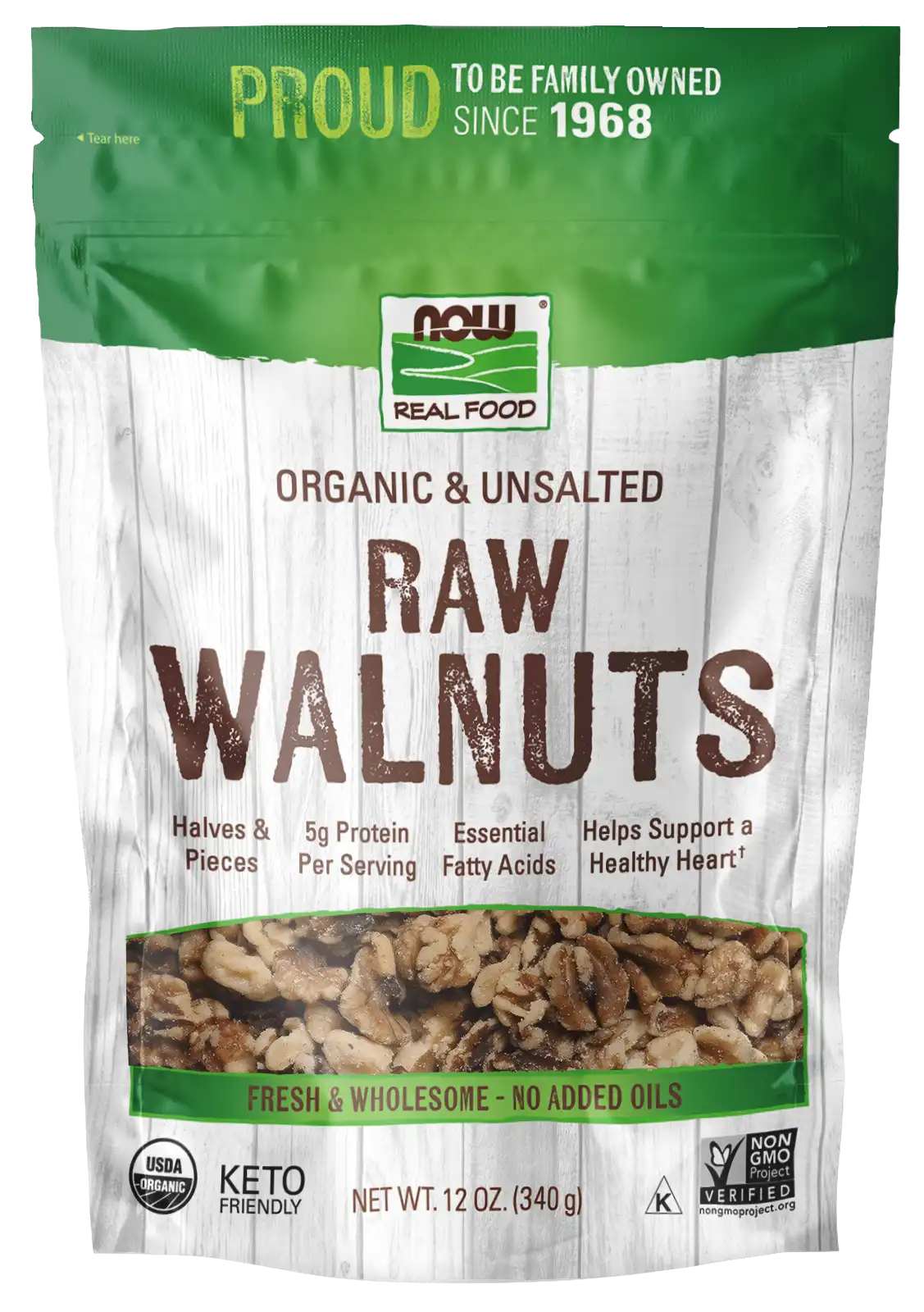 Walnuts, Organic, Raw & Unsalted