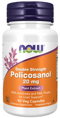 Policosanol, Double Strength 20 mg Veg Capsules