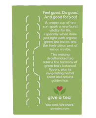 Green Tranquility™ Tea, Organic