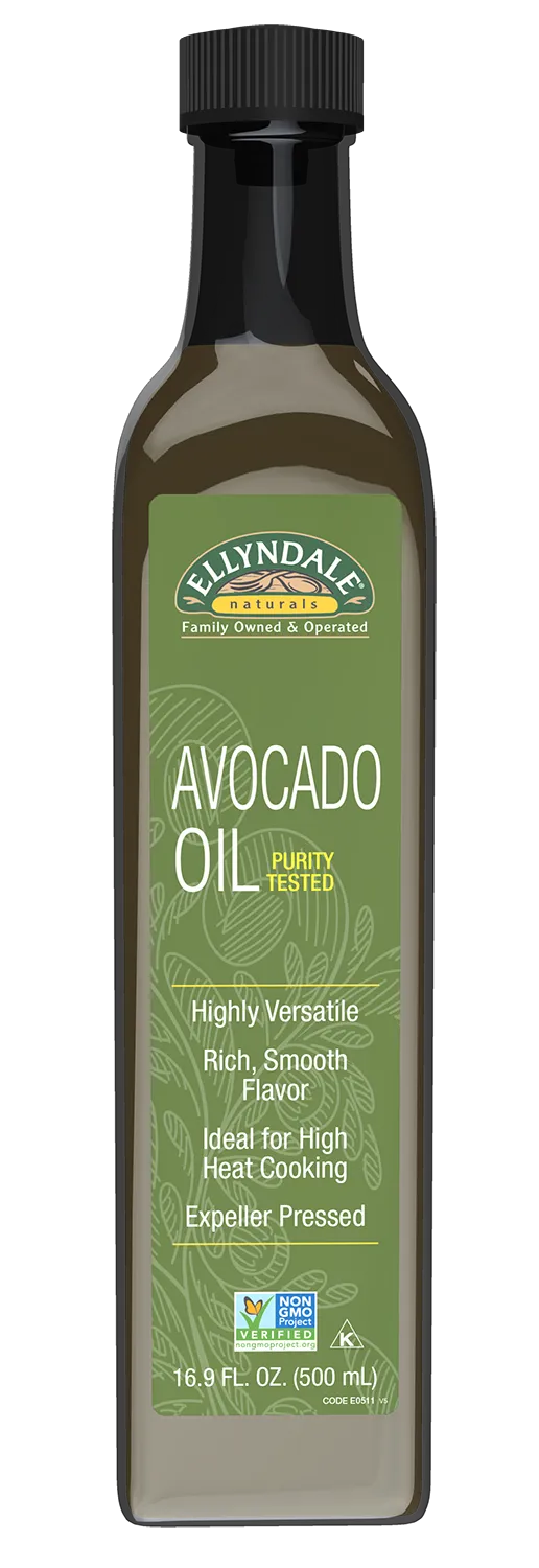 Avocado Cooking Oil in Glass Bottle