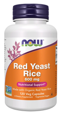 Red Yeast Rice 600 mg Veg Capsules