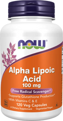 Alpha Lipoic Acid 100 mg Veg Capsules