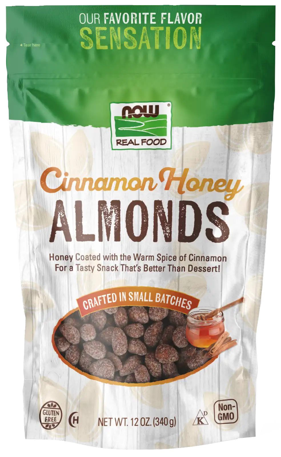 Almonds, Cinnamon Honey