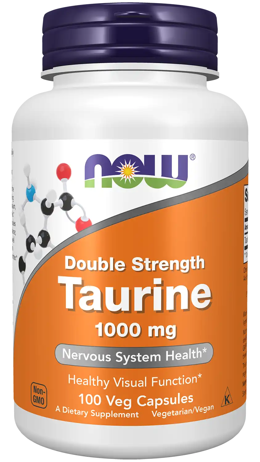 Taurine, Double Strength 1000 mg Veg Capsules