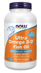 Ultra Omega 3-D™ Fish Oil (Fish Gelatin) Fish Softgels