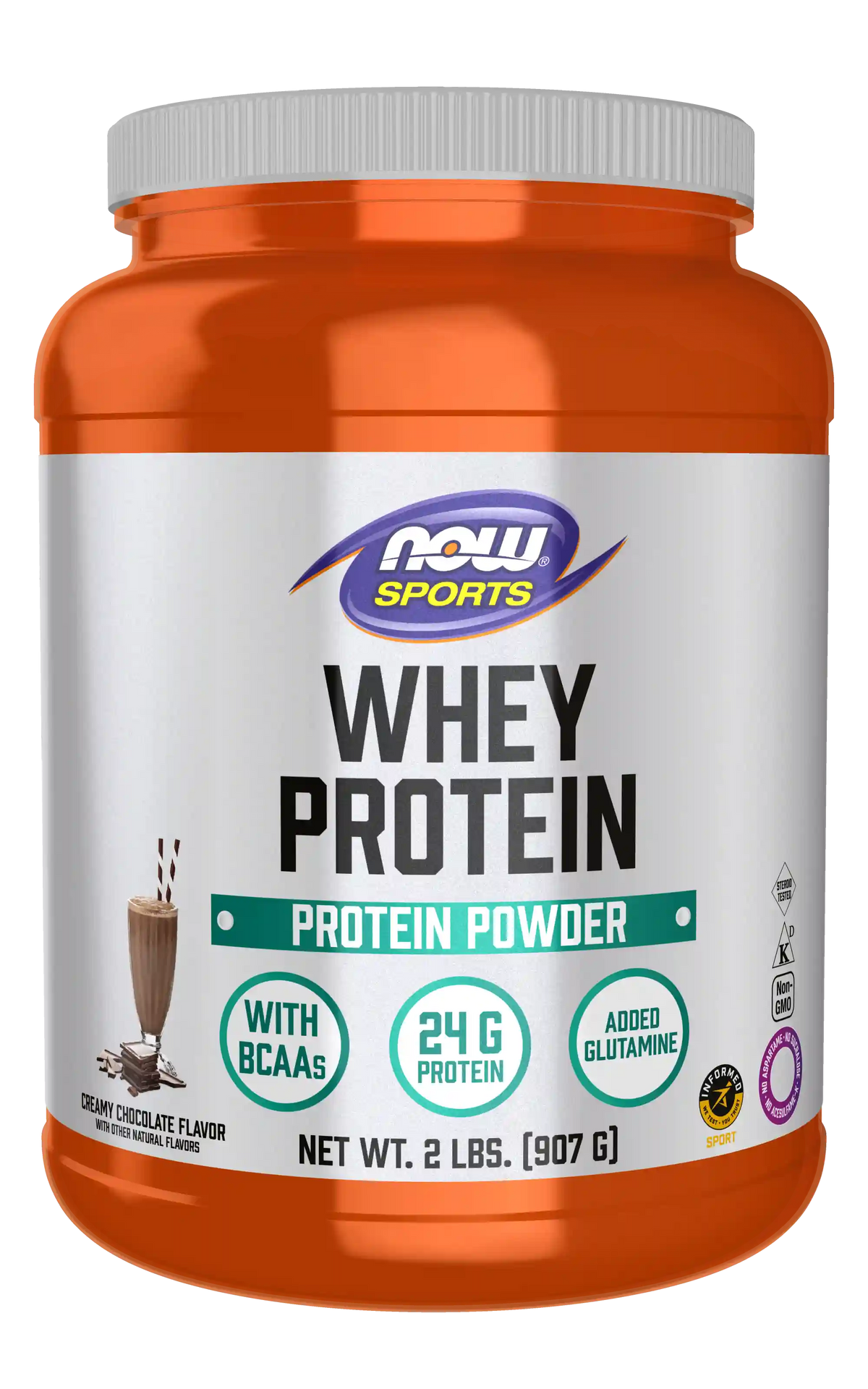 Whey Protein, Creamy Chocolate Powder