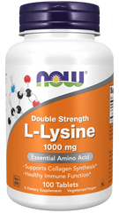 L-Lysine, Double Strength 1000 mg Tablets