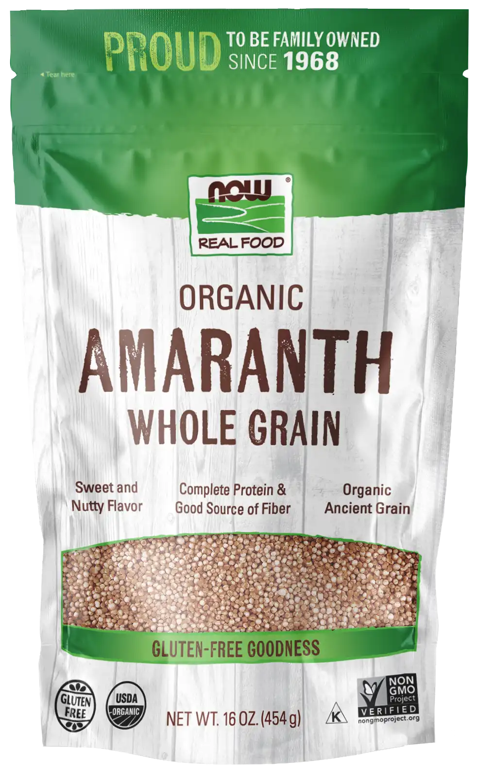 Amaranth Whole Grain, Organic