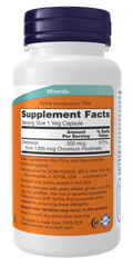 Chromium Picolinate 200 mcg Veg Capsules