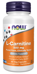 L-Carnitine 500 mg Veg Capsules