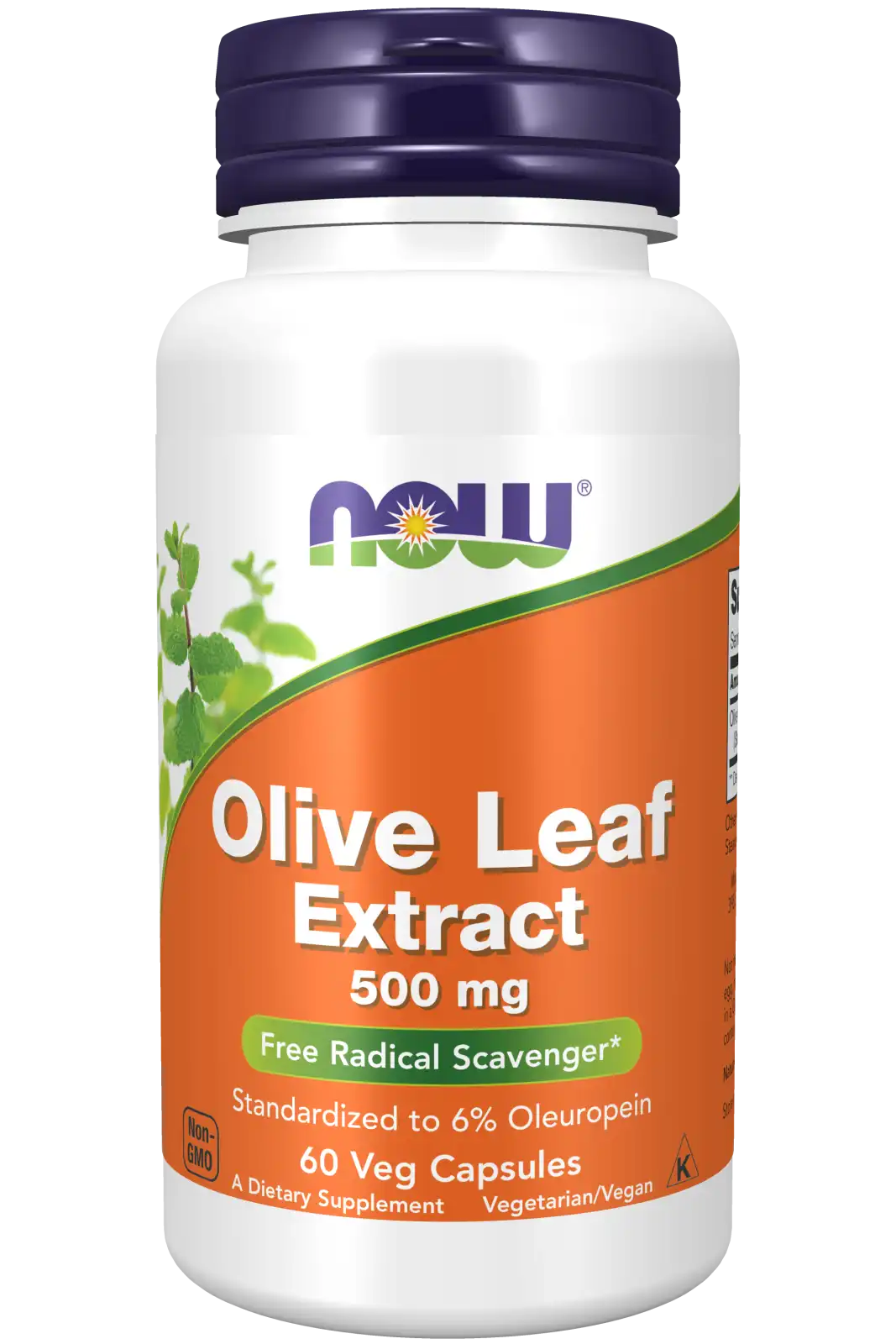 Olive Leaf Extract 500 mg Veg Capsules
