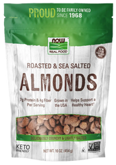 Almonds, Roasted & Sea Salted