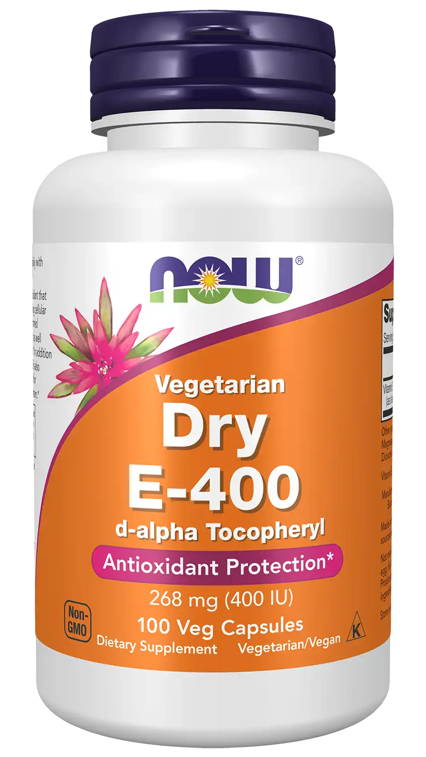 Vitamin E-400 Vegetarian Dry Veg Capsules