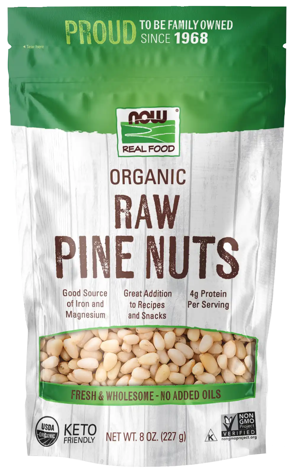 Pine Nuts, Organic & Raw