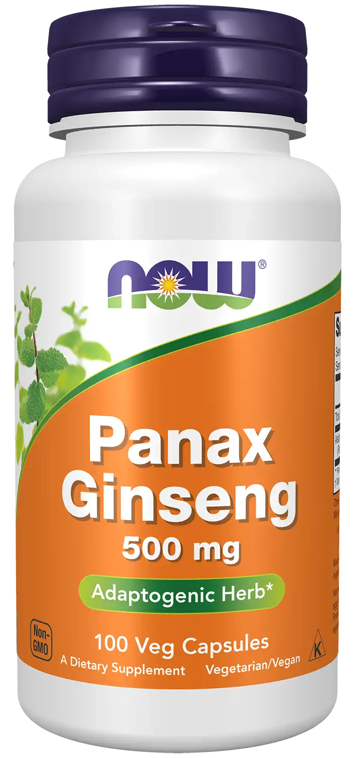 Panax Ginseng 500 mg Veg Capsules