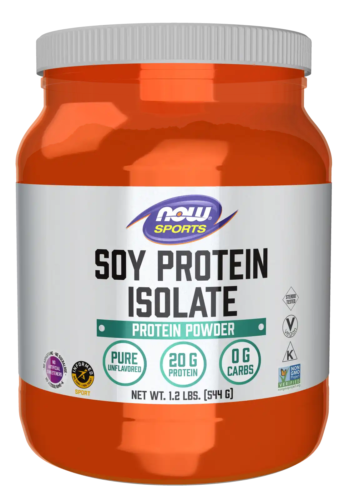 Soy Protein Isolate, Unflavored Powder