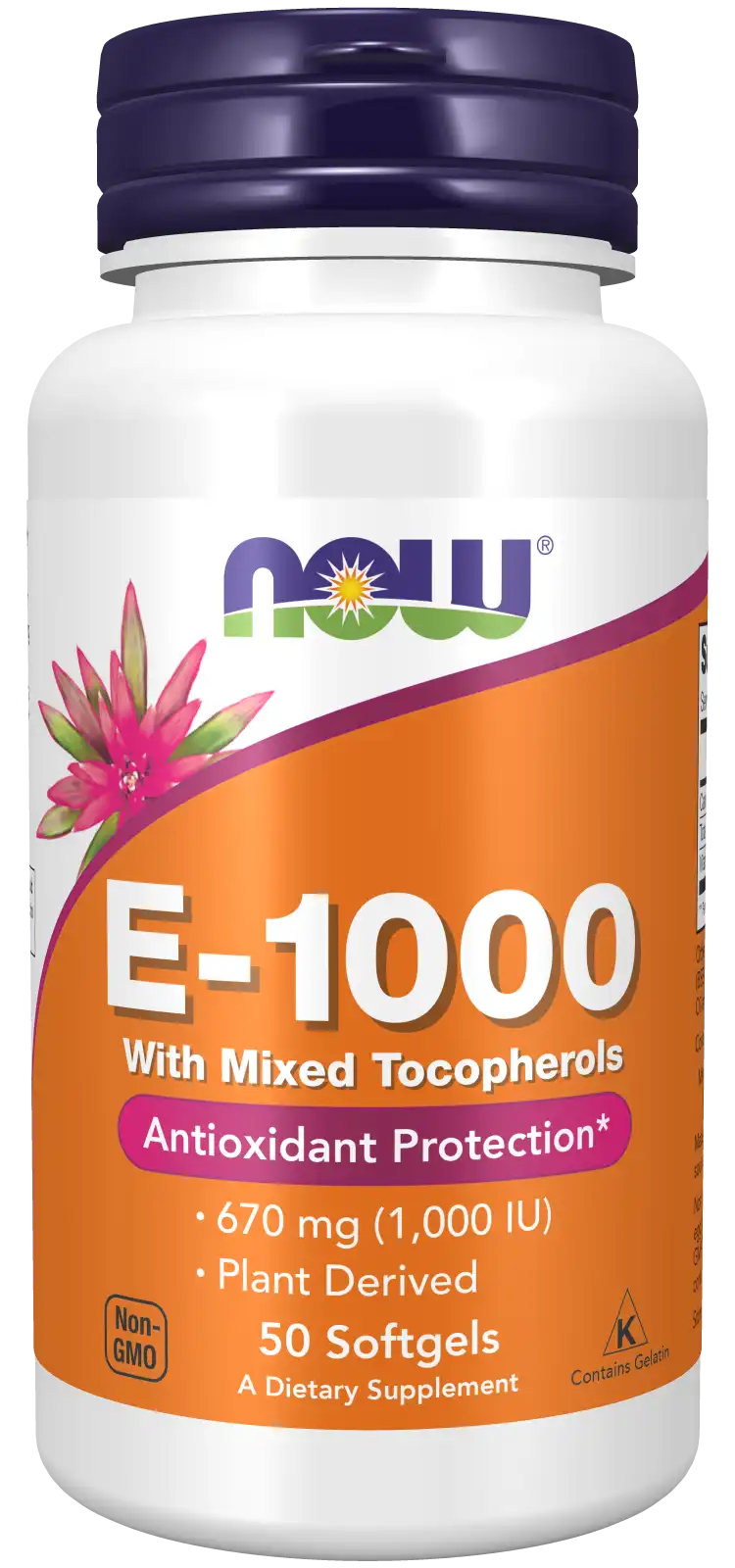 Vitamin E-1000 With Mixed Tocopherols Softgels