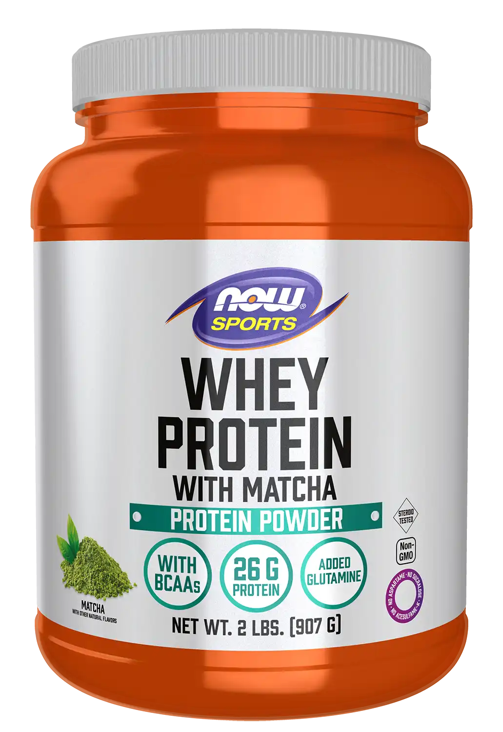 Whey Protein with Matcha Powder