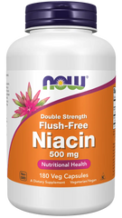 Niacin 500 mg, Double Strength Flush-Free Veg Capsules