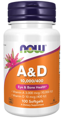 Vitamin A & D 10,000/400 IU Softgels