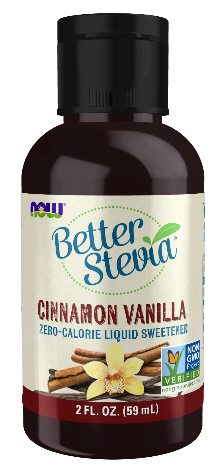 BetterStevia® Liquid, Cinnamon Vanilla