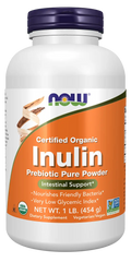 Inulin Prebiotic Pure Powder, Organic