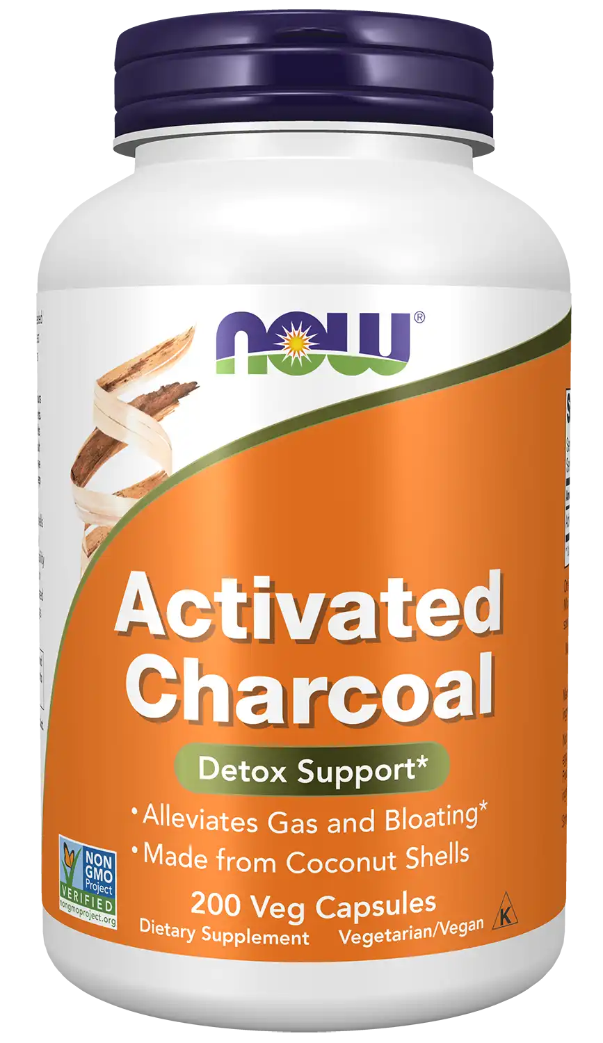 Activated Charcoal Veg Capsules