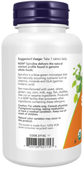Spirulina, Double Strength, Organic 1000 mg Tablets